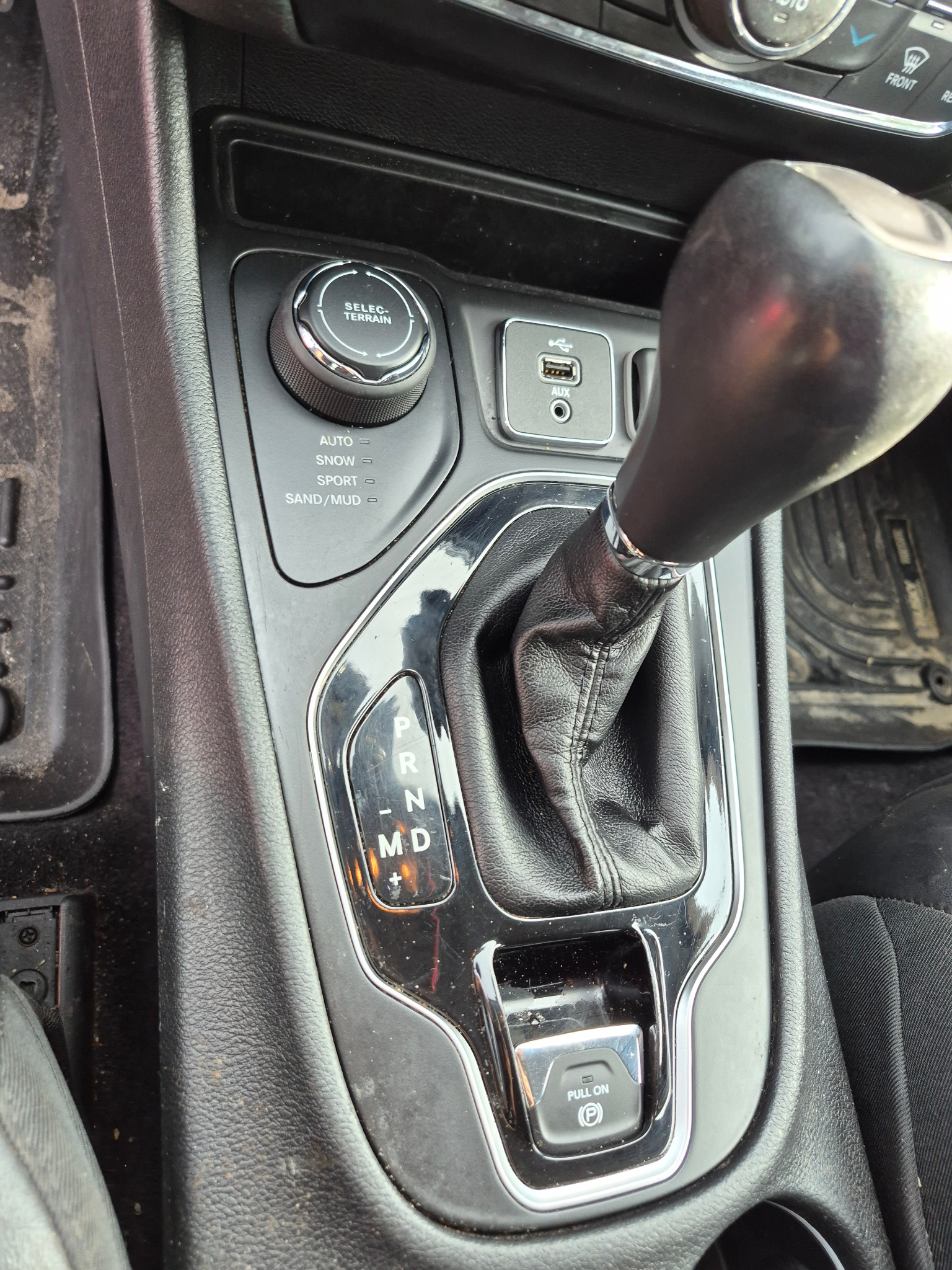 After Center Console & Shifter