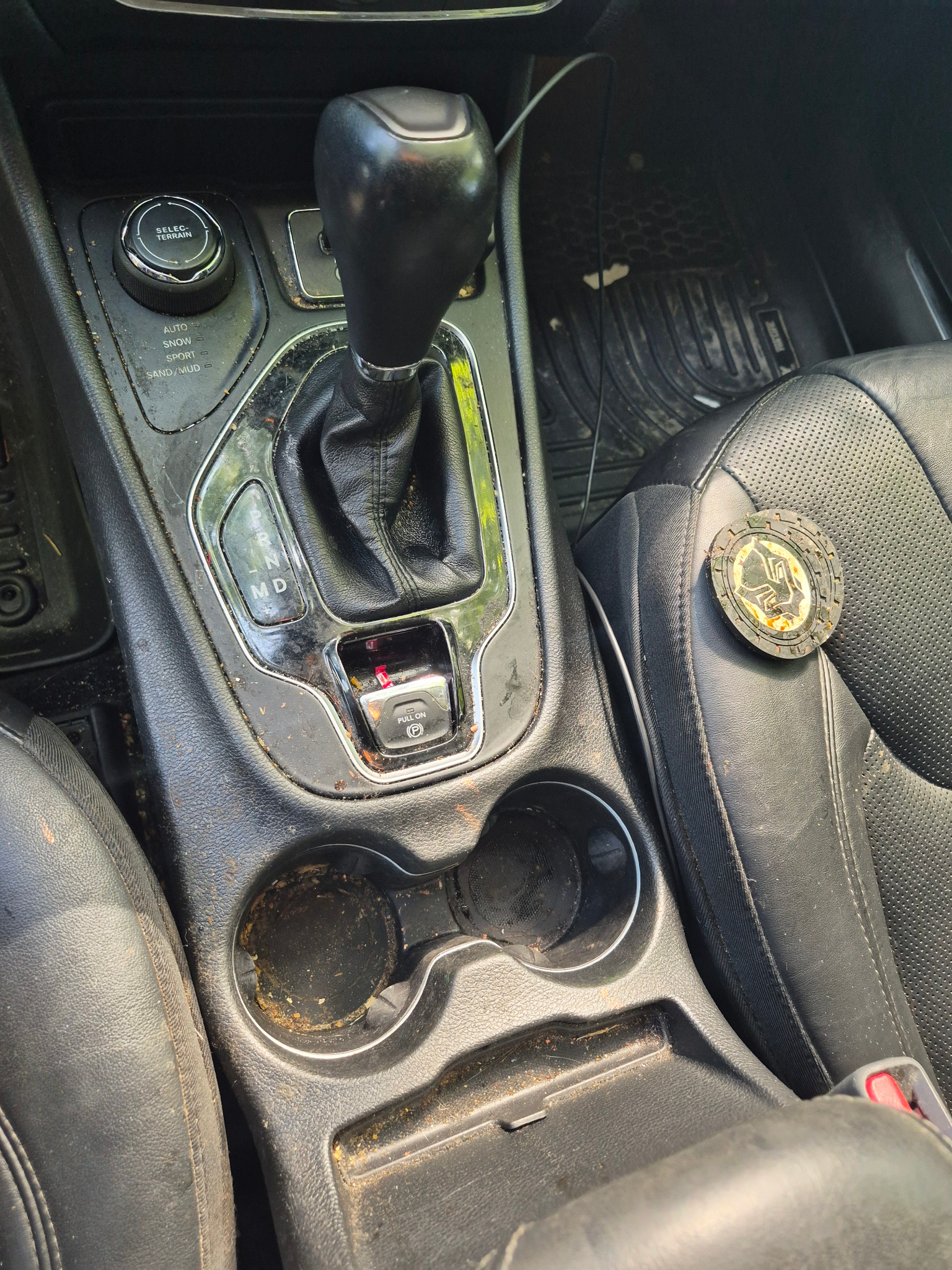 Before Center Console & Shifter